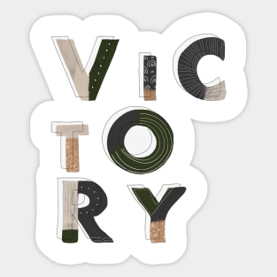 Victory Sticker